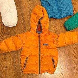 Patagonia Hi Loft Orange Kids' Puffer Jacket